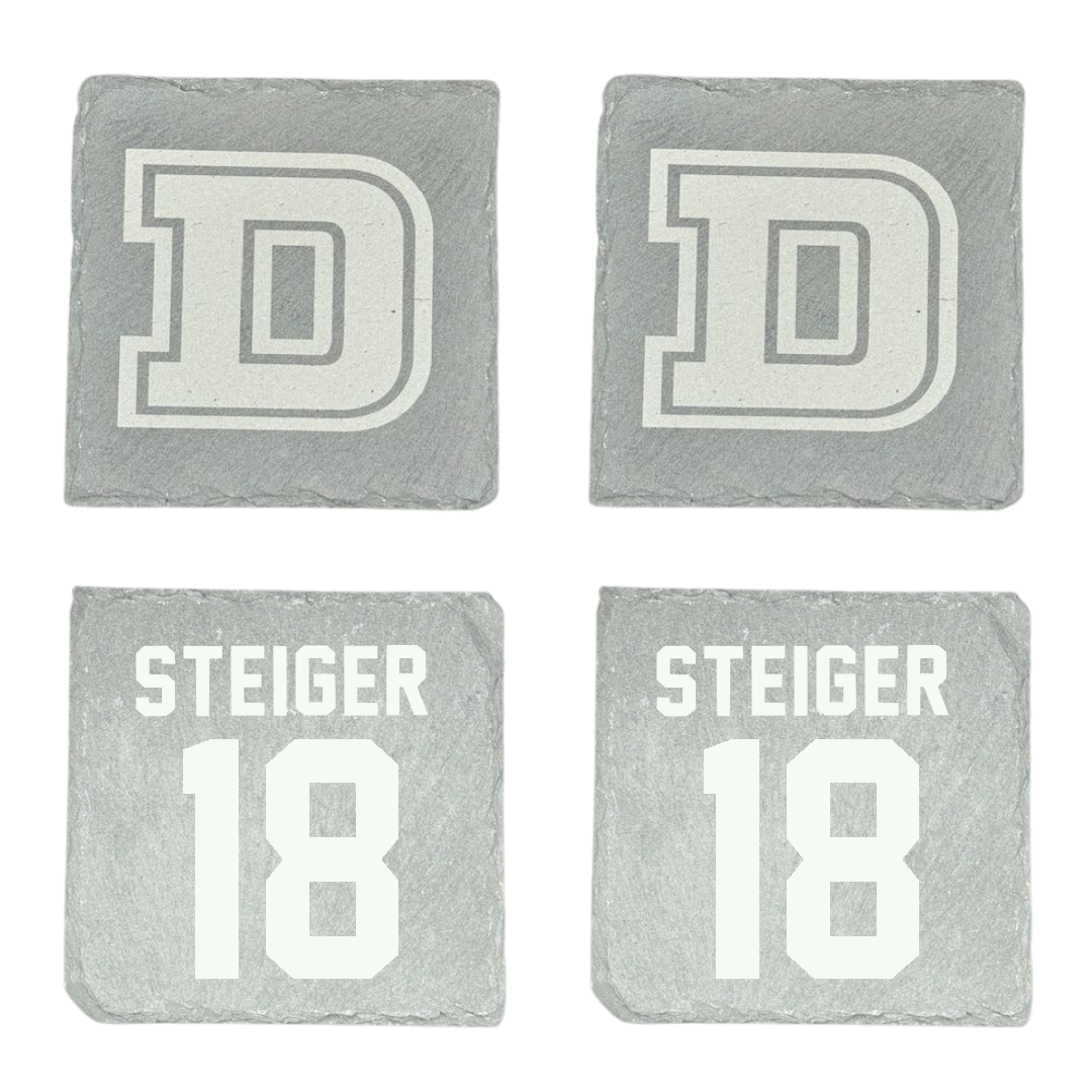 Dean College Volleyball (W) Stone Coaster (4 Pack)  - #18 Angelina Steiger
