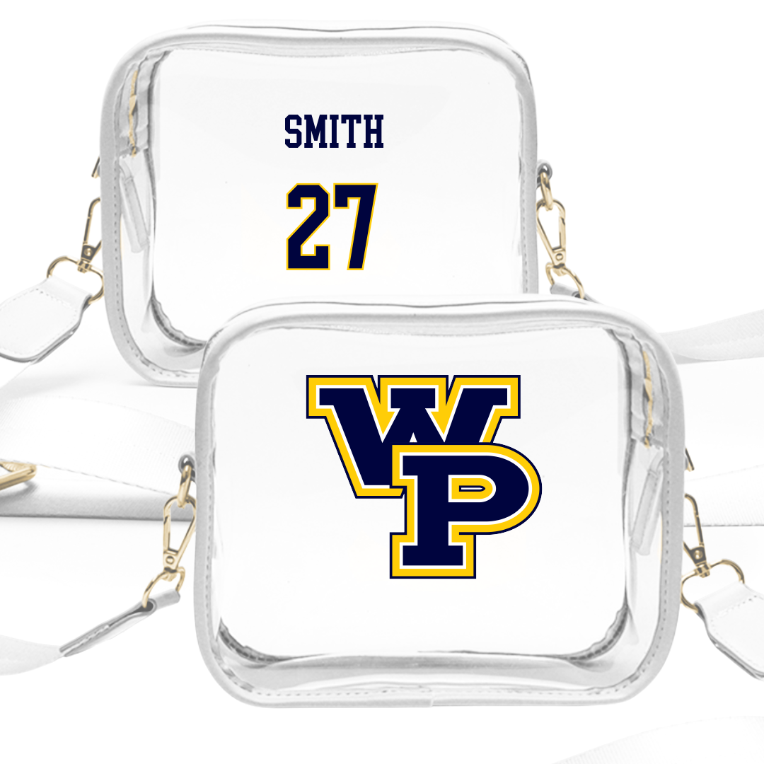 William Penn University Lacrosse (M) White Clear Stadium Bag - #27 Tyler Smith