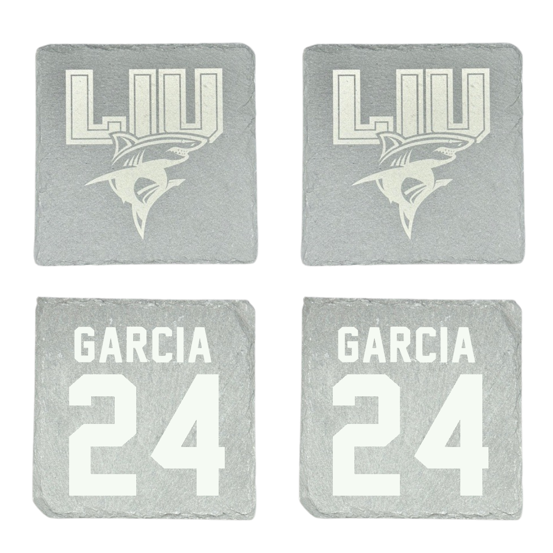 Long Island University Softball Stone Coaster (4 Pack)  - #24 Alyssa Garcia