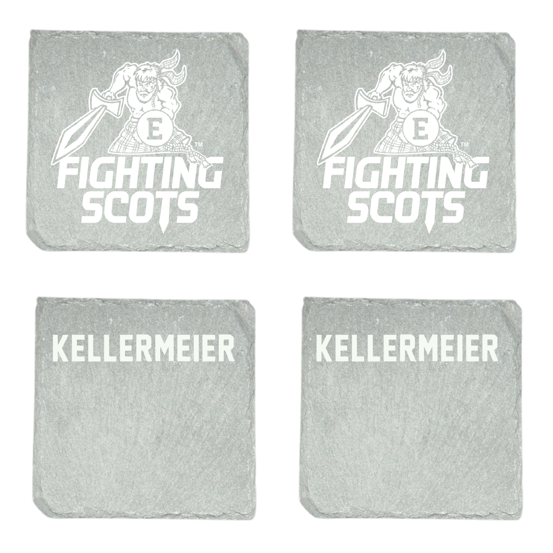 PennWest Edinboro TF and XC Stone Coaster (4 Pack)  - Wesley Kellermeier