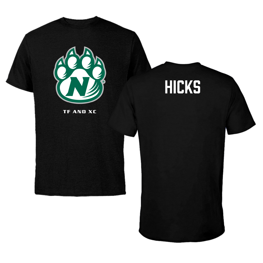 Northwest Missouri State University TF and XC Black Tee - Jaeger Hicks
