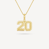Gold Presidents Pendant and Chain - #20 Casey Joppie