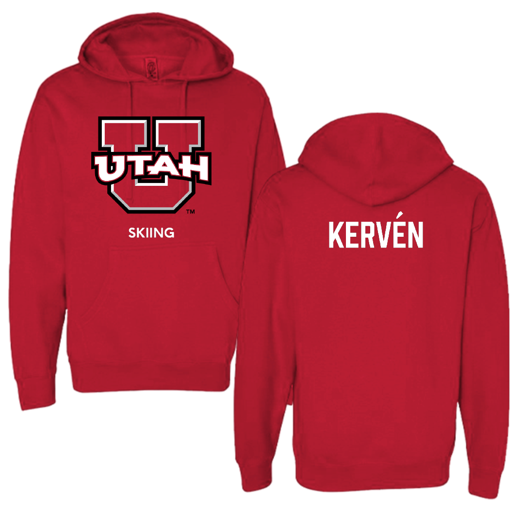 University of Utah Skiing Red Utes Hoodie - Michelle Kervén