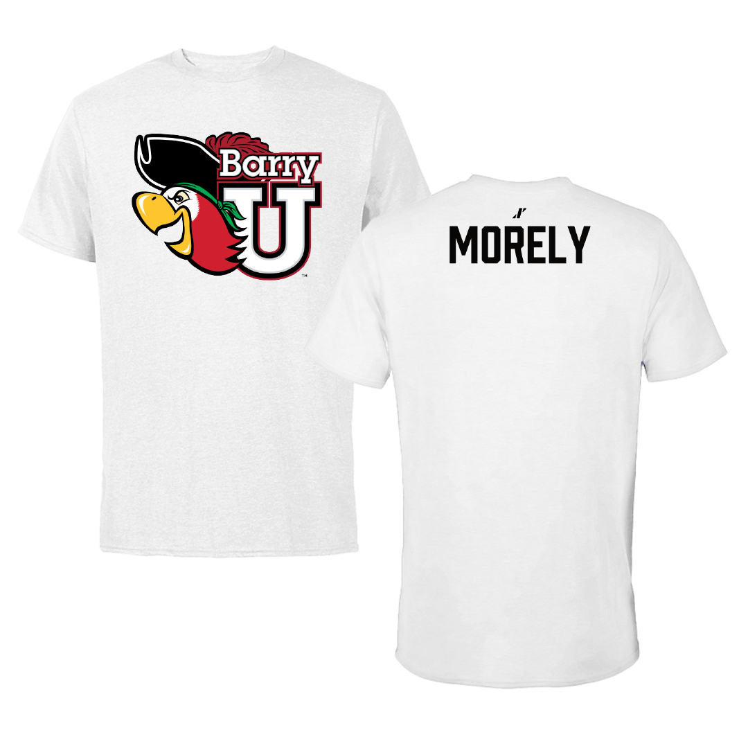 Barry University TF and XC White Performance Tee - Jayden Morely