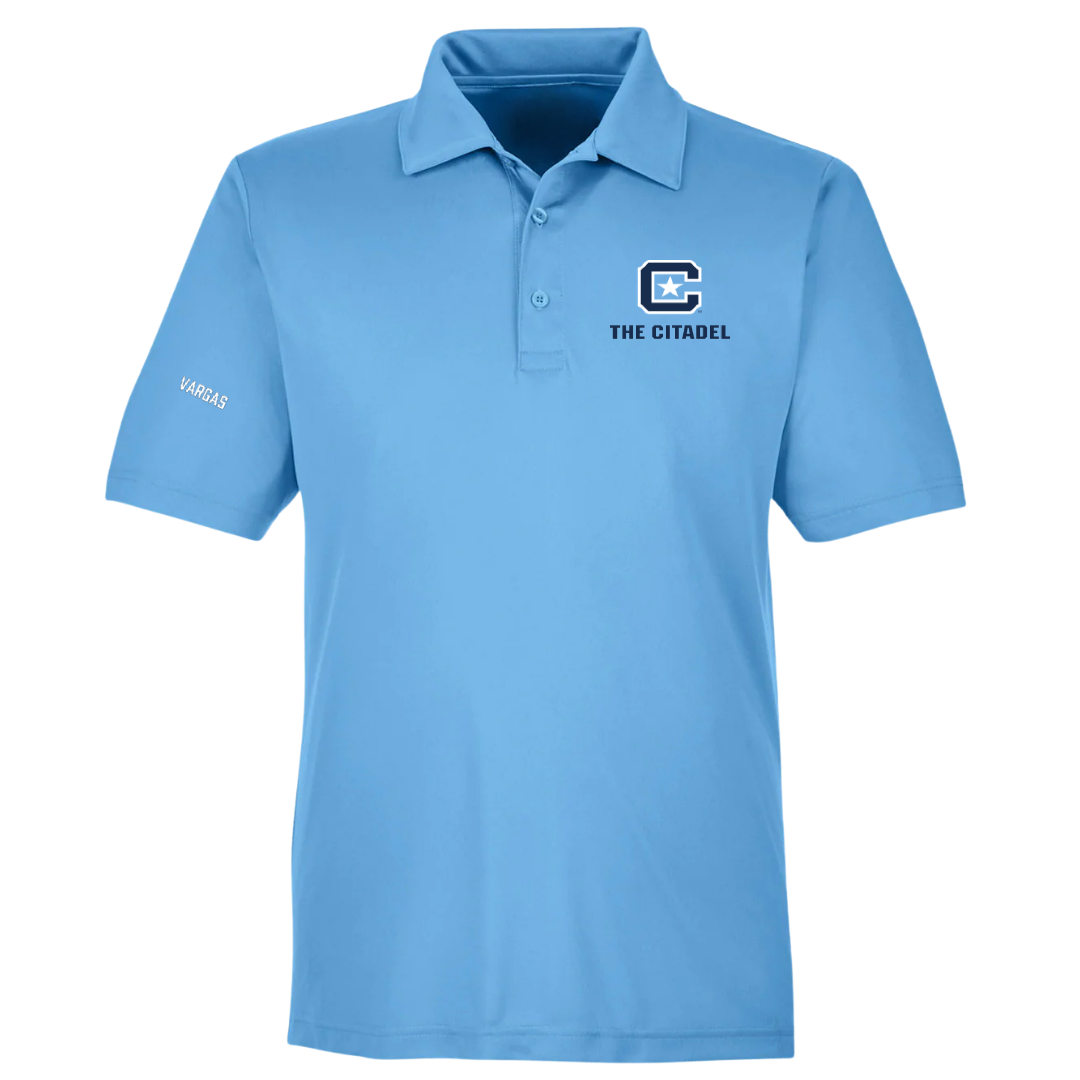 The Citadel Golf (W) Light Blue Polo - Sofia Vargas
