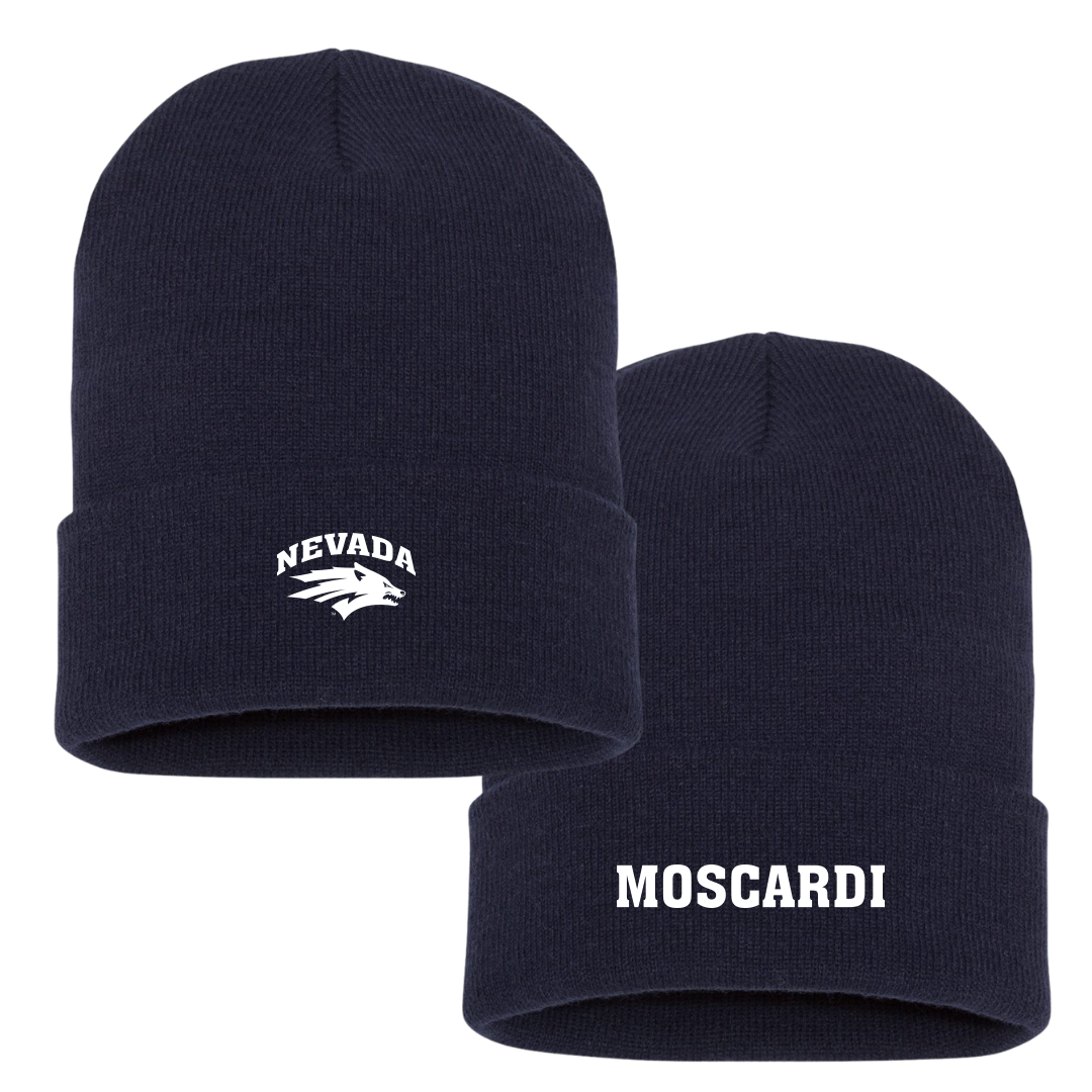 University of Nevada Softball Navy Beanie - #7 Olivia Moscardi