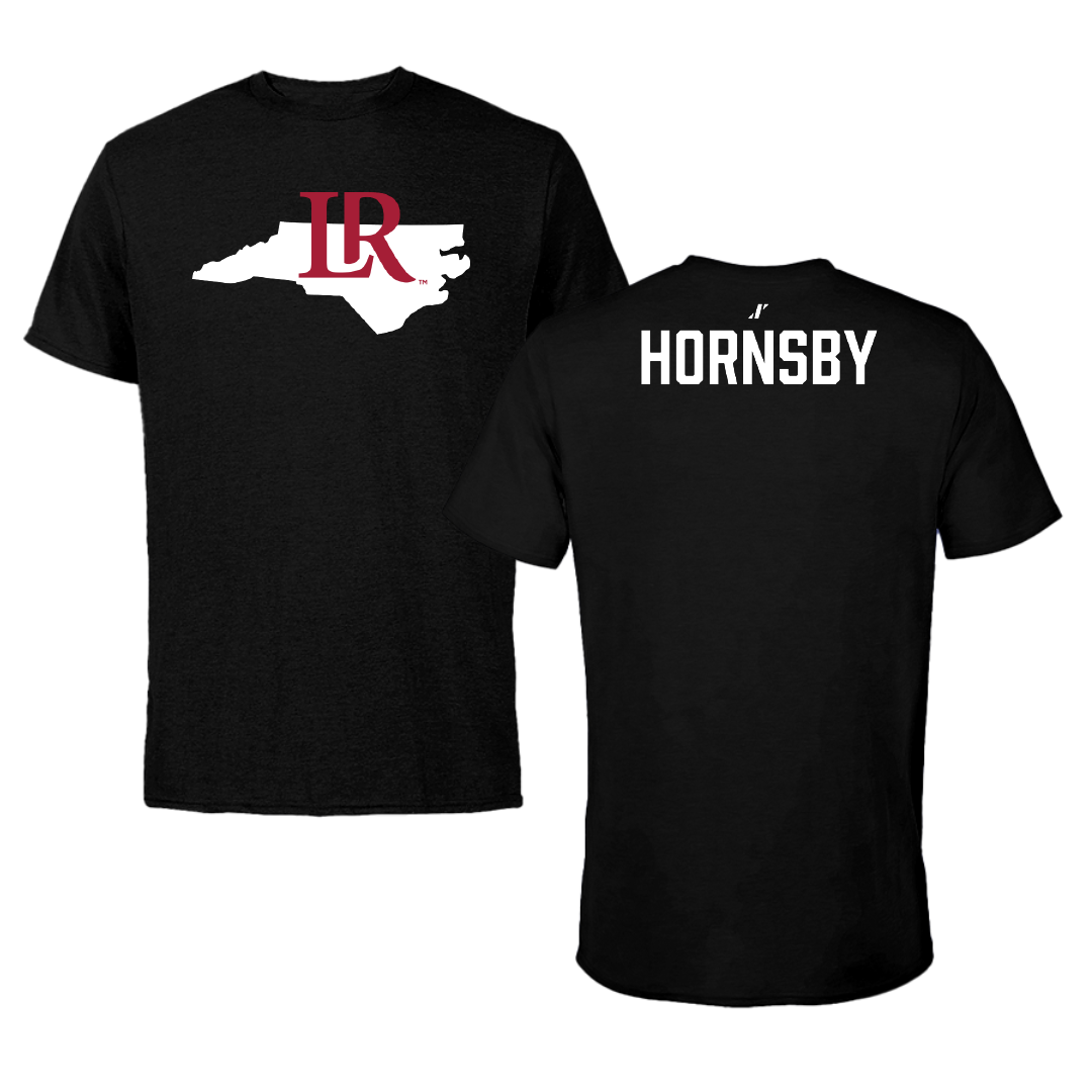 Lenoir-Rhyne University TF and XC Black State Performance Tee - Khalid Hornsby
