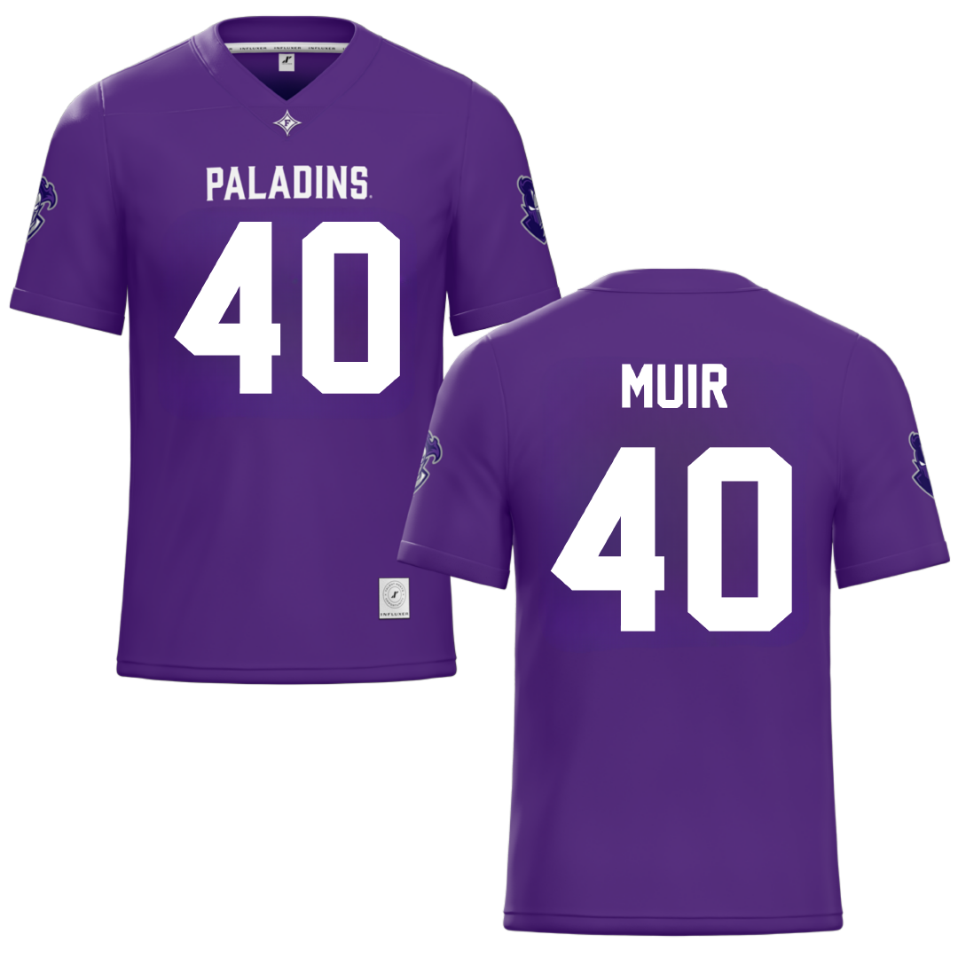 Furman University Purple Lacrosse Jersey - #40 Emily Muir