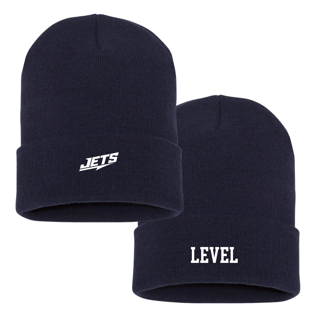 Newman University Bowling (M) Navy Beanie - #2 PJ Level