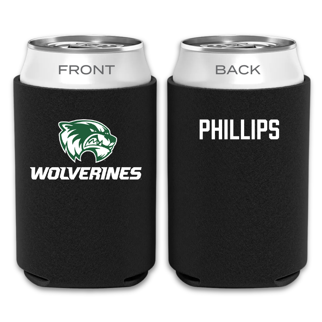 Utah Valley University TF and XC Black Can Cooler - Jocelyn Phillips