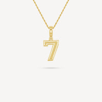 Gold Presidents Pendant and Chain - #7 Jarod Bowie