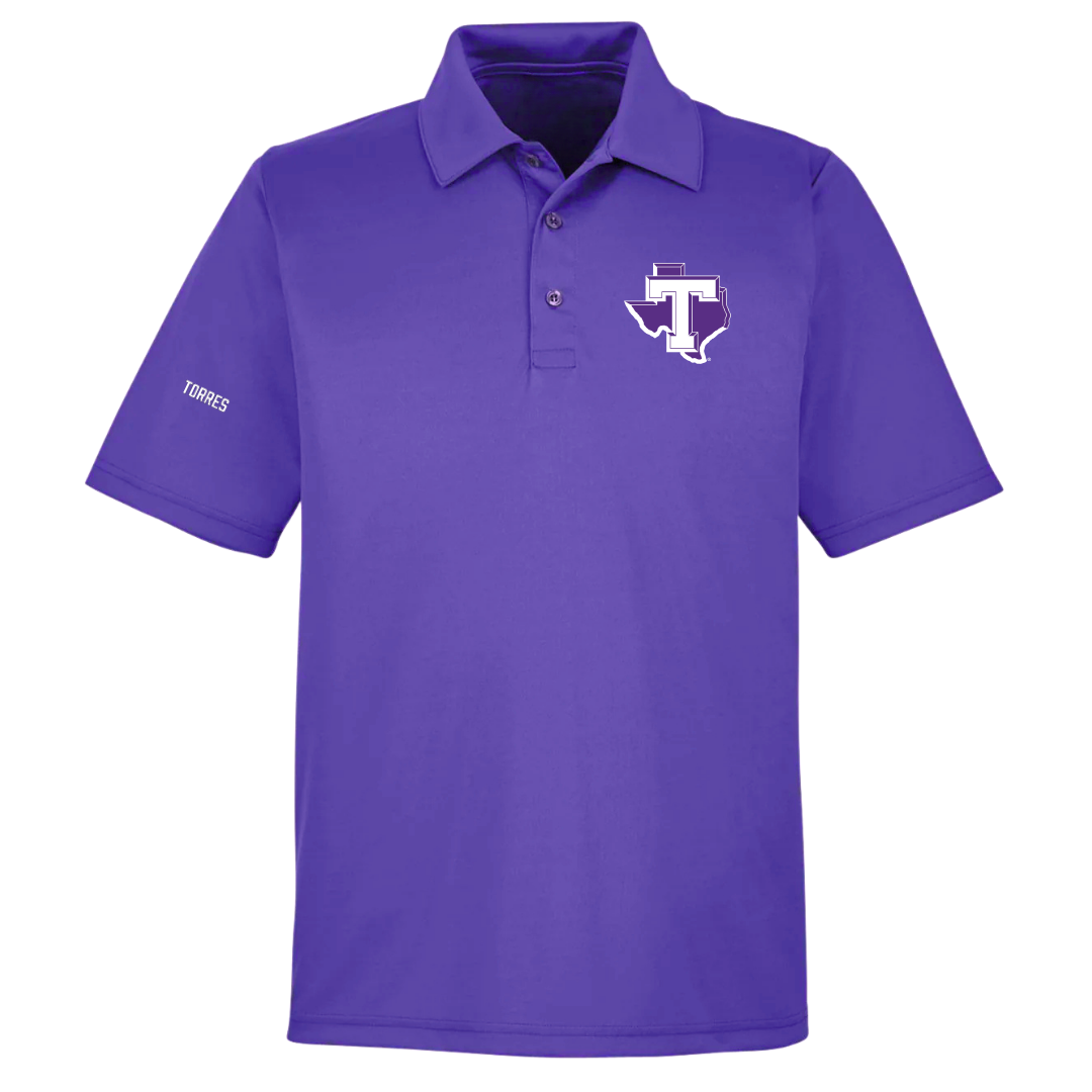 Tarleton State University Cheer Purple Polo - Maricellis Torres