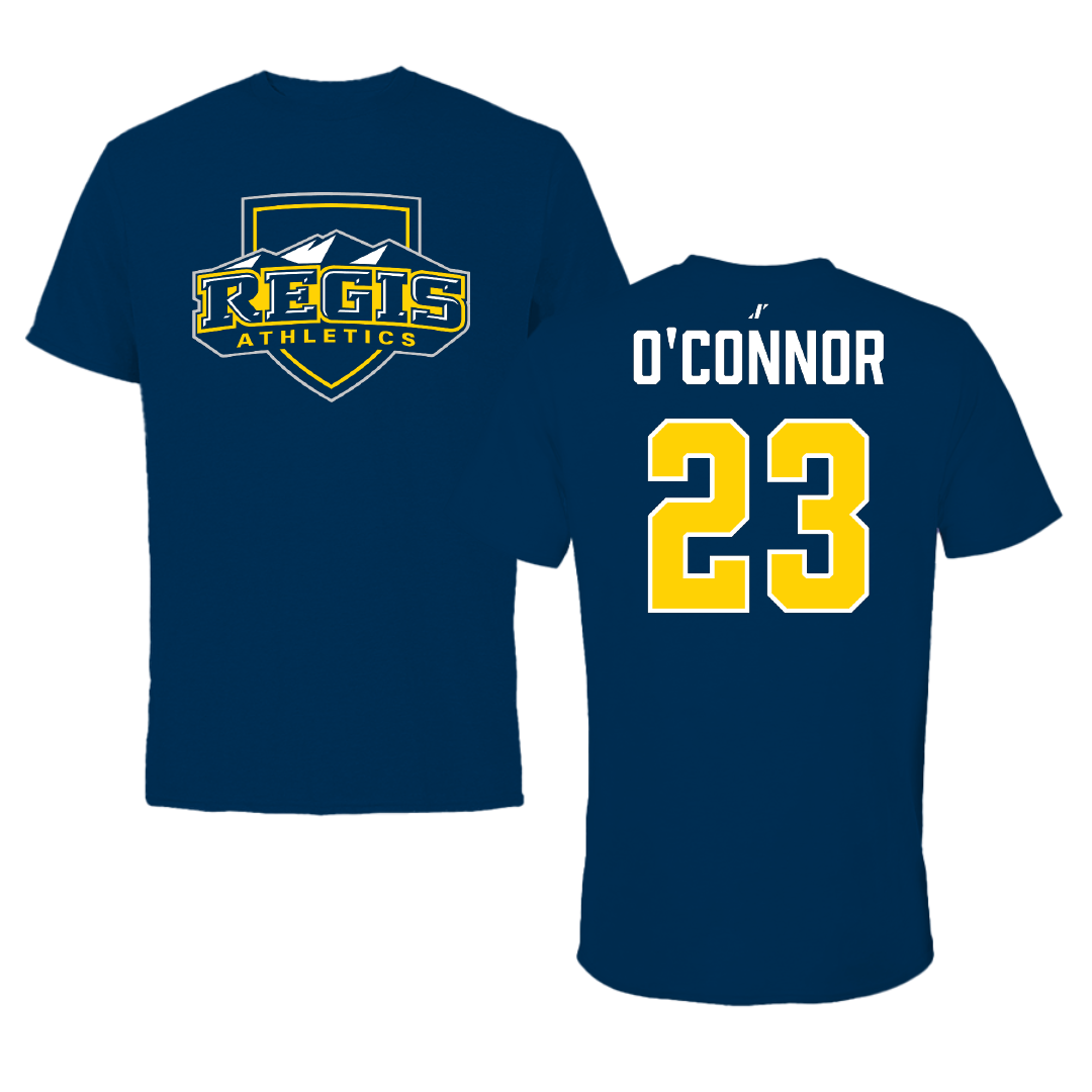 Regis University (Colorado) Softball Navy Tee - #23 Carmen O'Connor