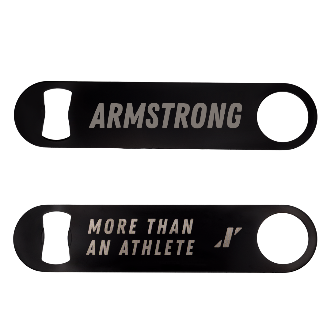 Gallaudet University TF and XC Black Bottle Opener - Olivia Armstrong