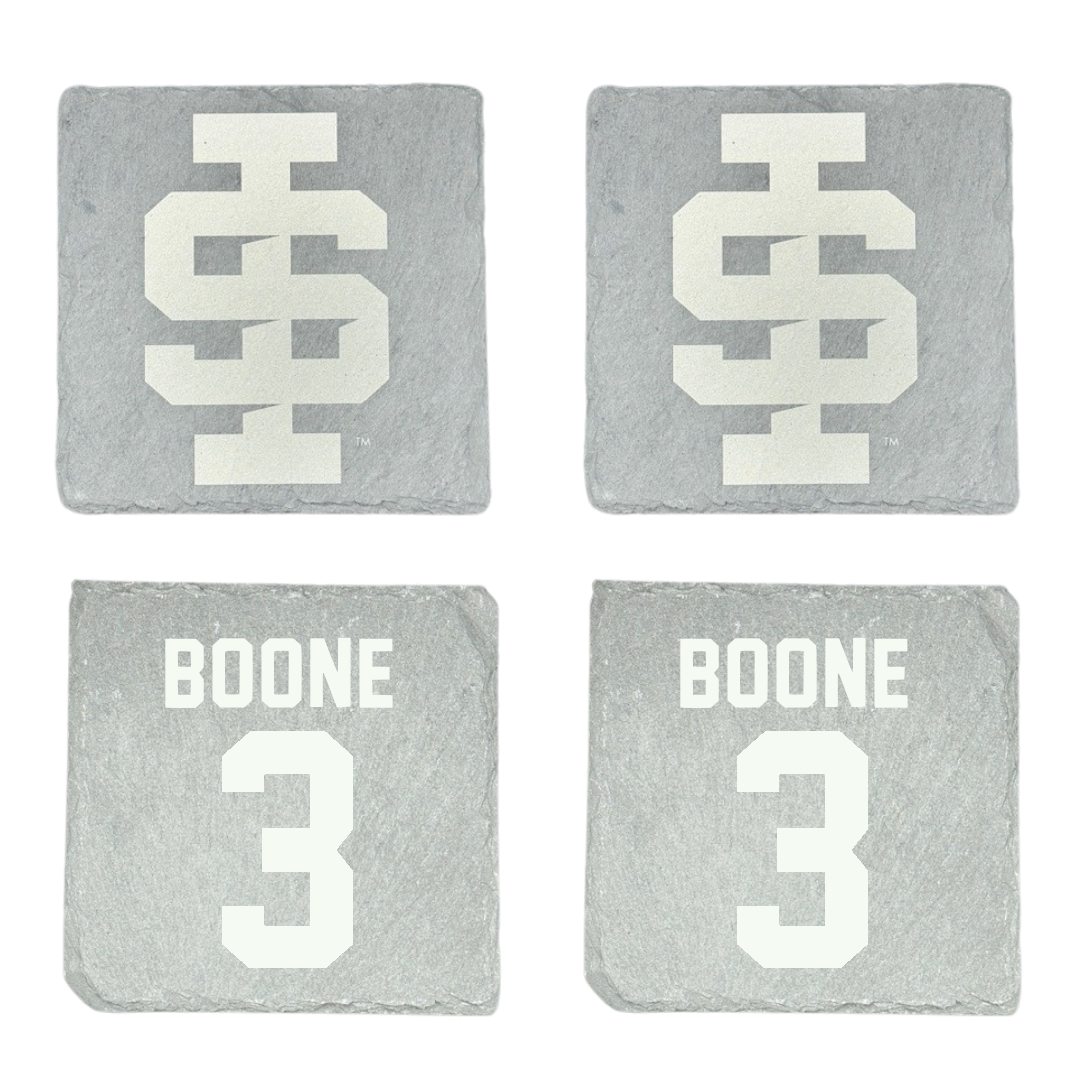 Idaho State University Football Stone Coaster (4 Pack)  - #3 Janari Boone