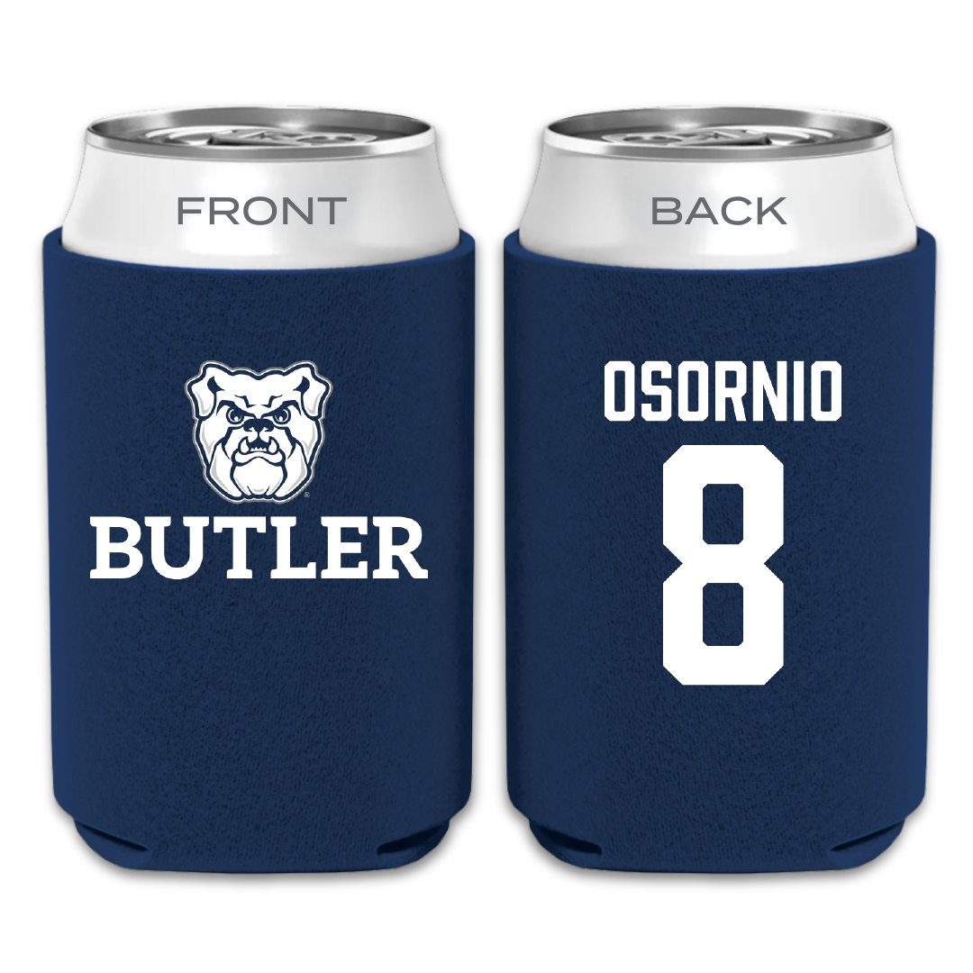 Butler University Soccer Navy Can Cooler - #8 Ernesto Osornio