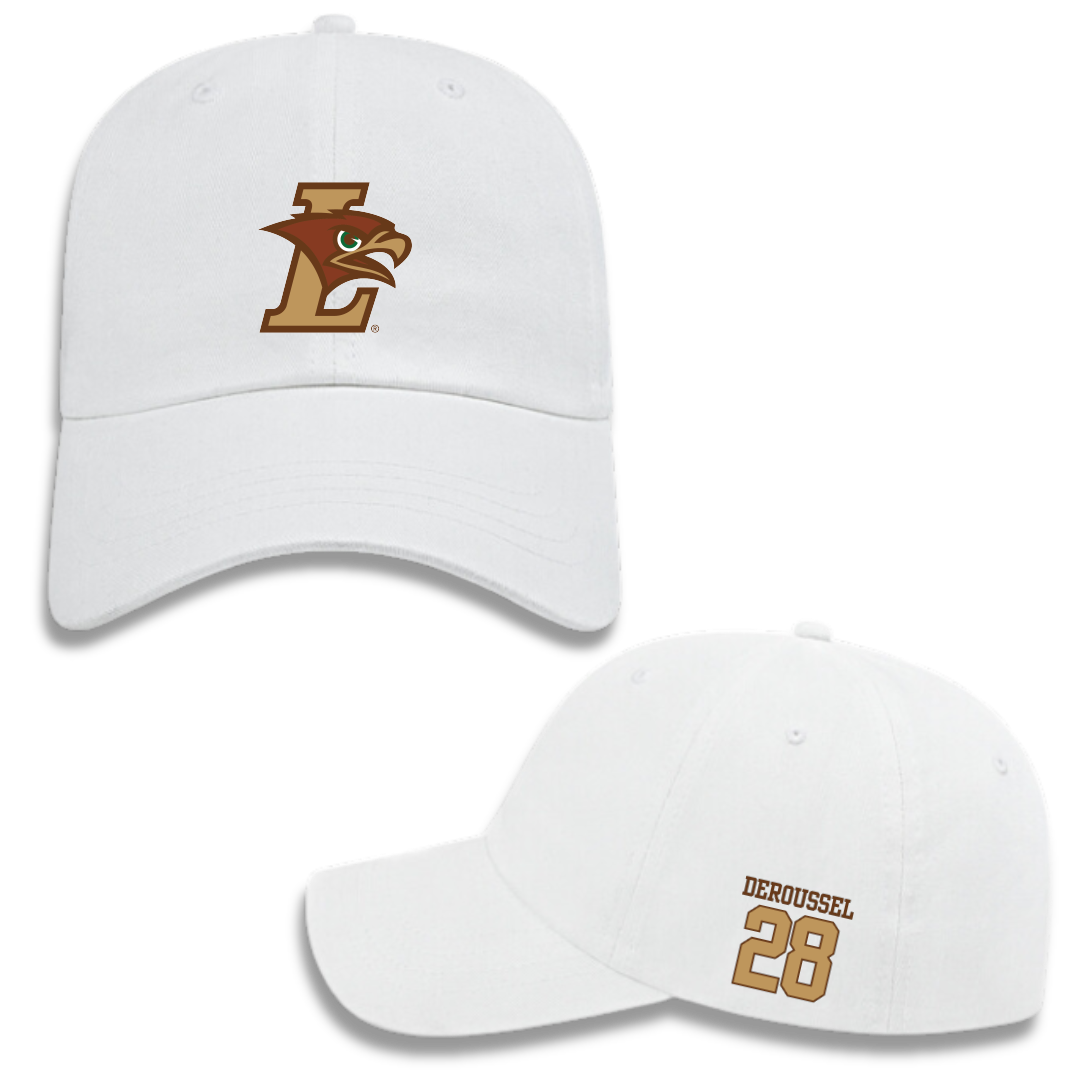 Lehigh University Soccer (M) White Hat - #28 Thomas DeRoussel