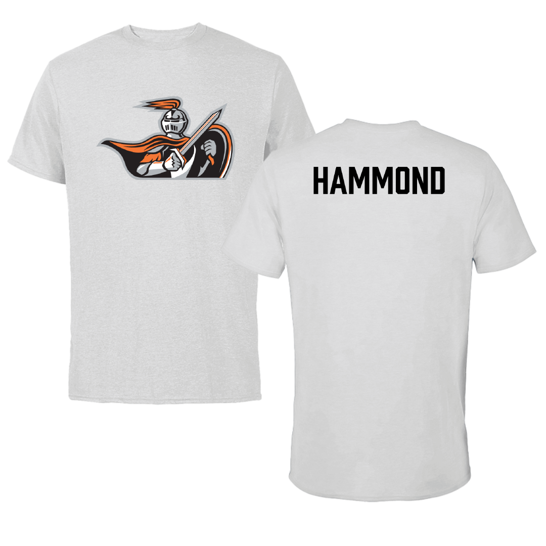 Heidelberg University Golf (M) Light Gray Performance Tee - Austin Hammond