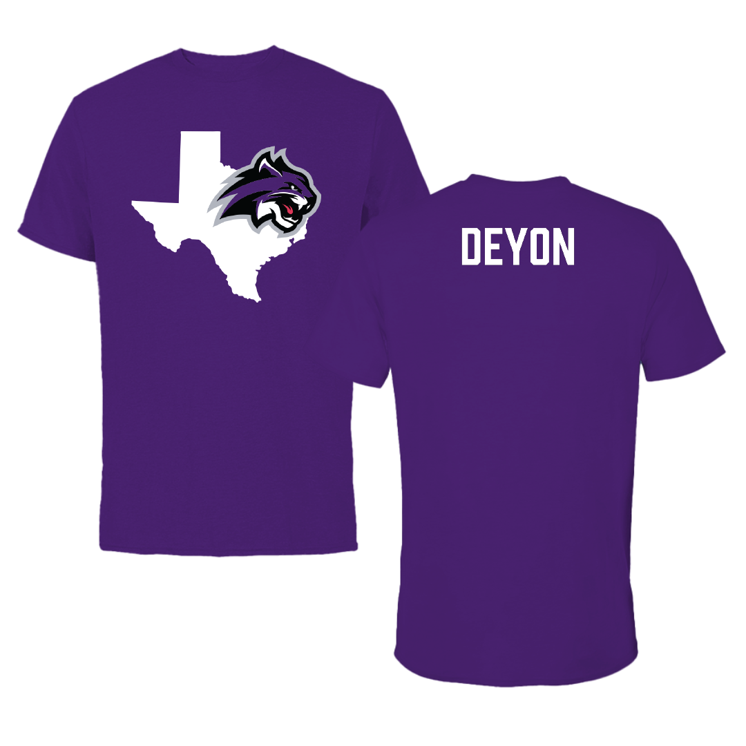 Wiley University TF and XC Purple State Performance Tee - Kyla Deyon