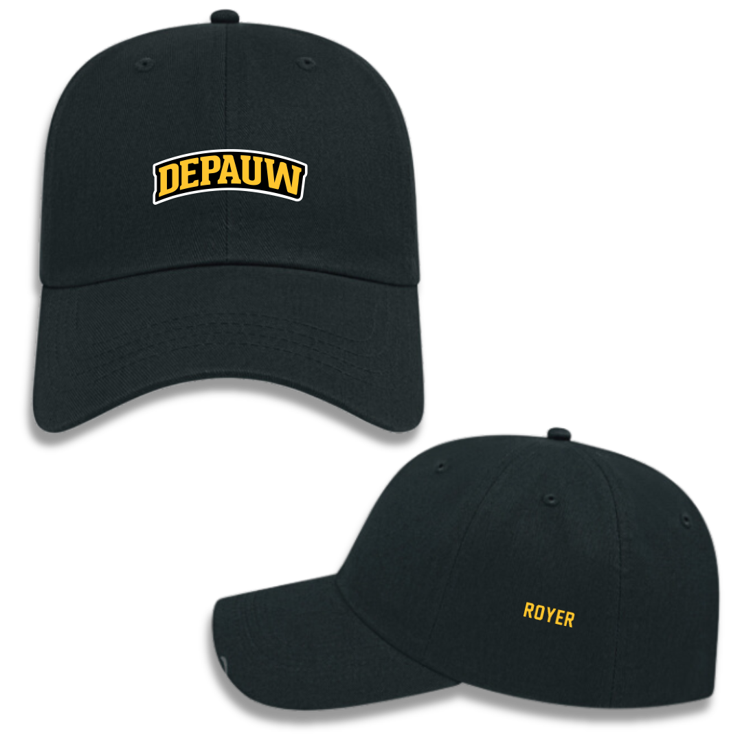 DePauw University Golf (W) Black Hat - Sophia Royer