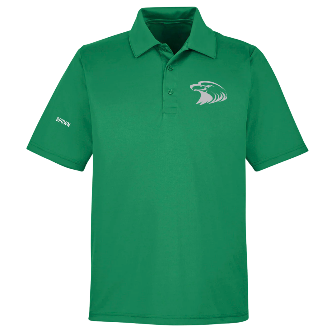 Central Methodist University TF and XC Green Polo - Isaiah Brown