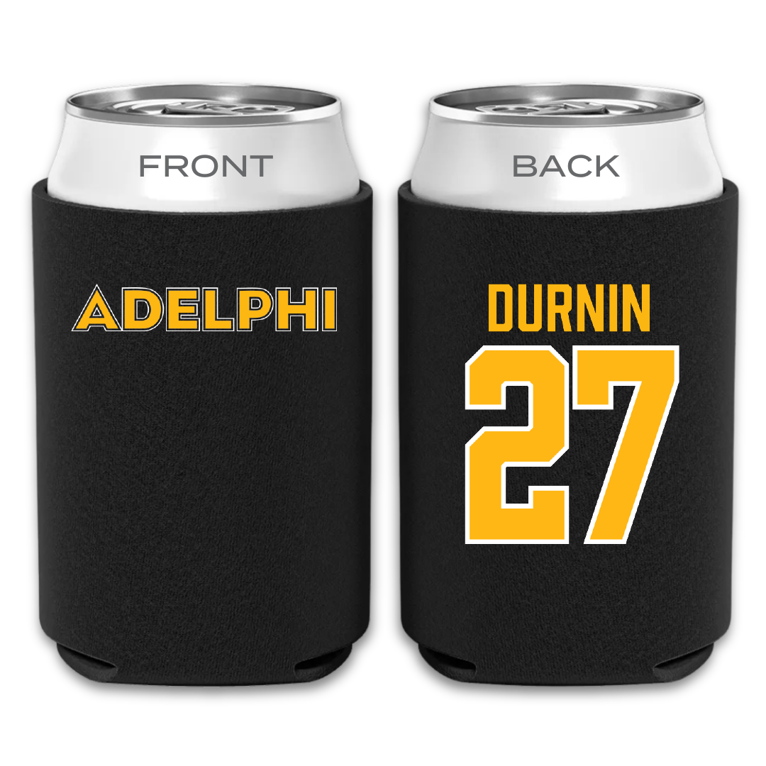 Adelphi University Lacrosse Black Can Cooler - #27 Ryan Durnin