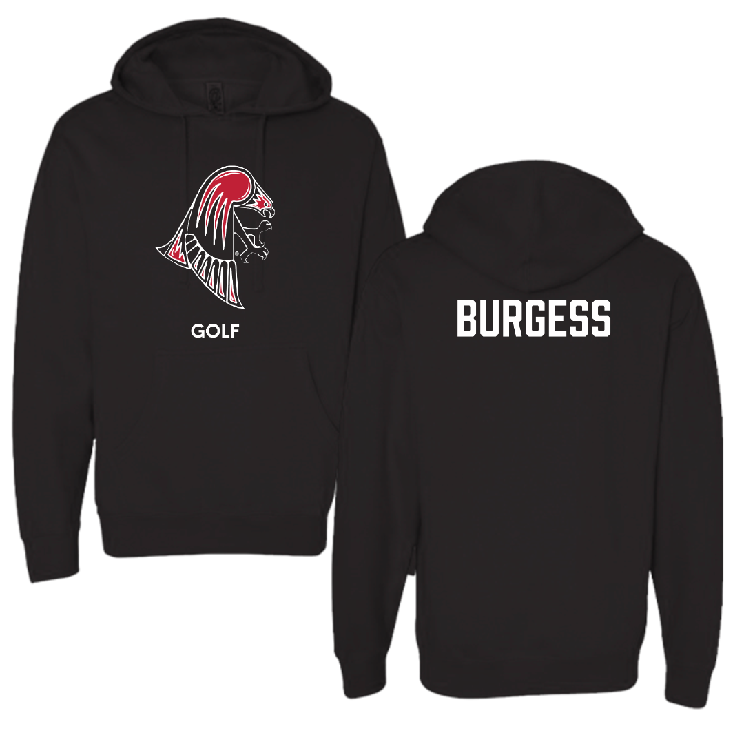 University of Wisconsin-River Falls Golf (W) Black Hoodie - Sydney Burgess