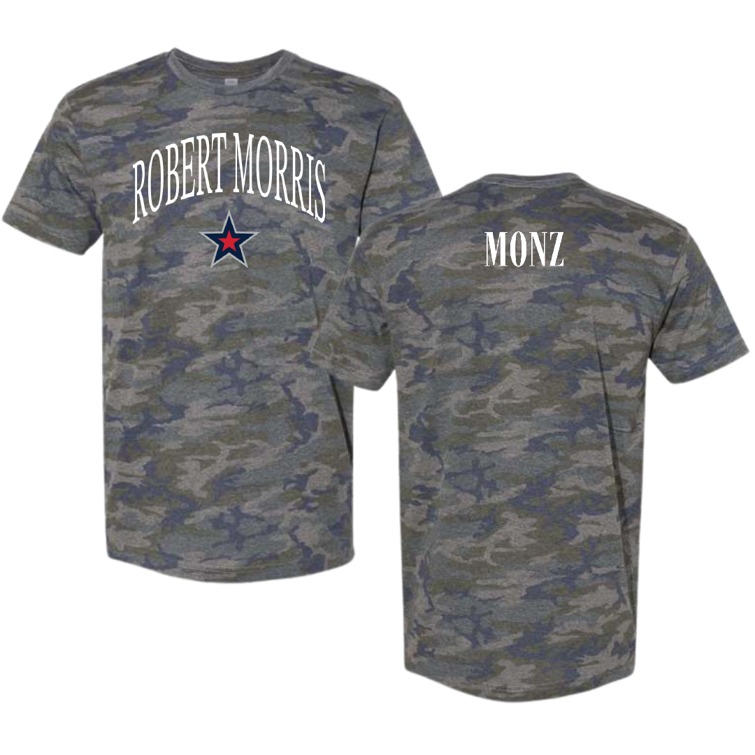 Robert Morris University TF and XC Vintage Camo Tee - Dea Monz