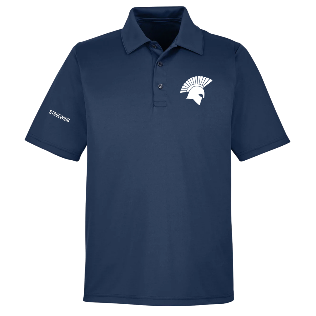 Missouri Baptist University Tennis (M) Navy Polo - Britton Struewing