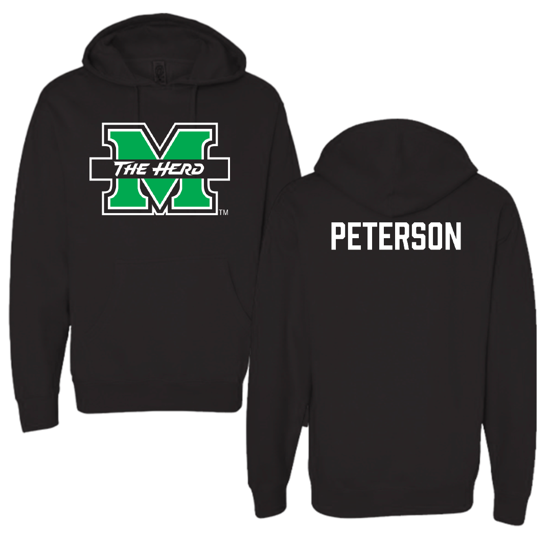 Marshall University TF and XC Black Hoodie - Chase Peterson