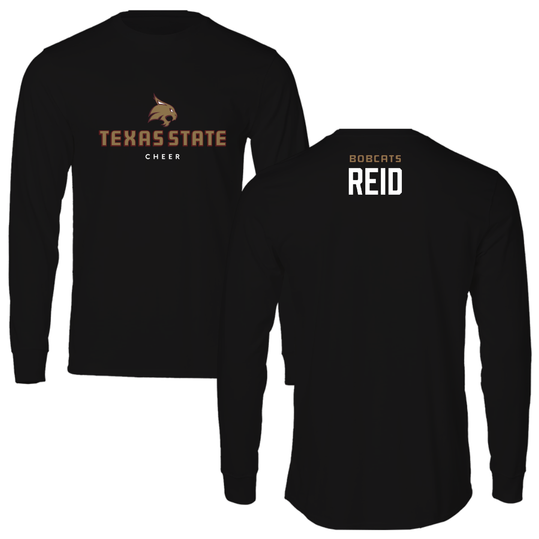 Texas State University Cheer Black Long Sleeve - Taylor Reid