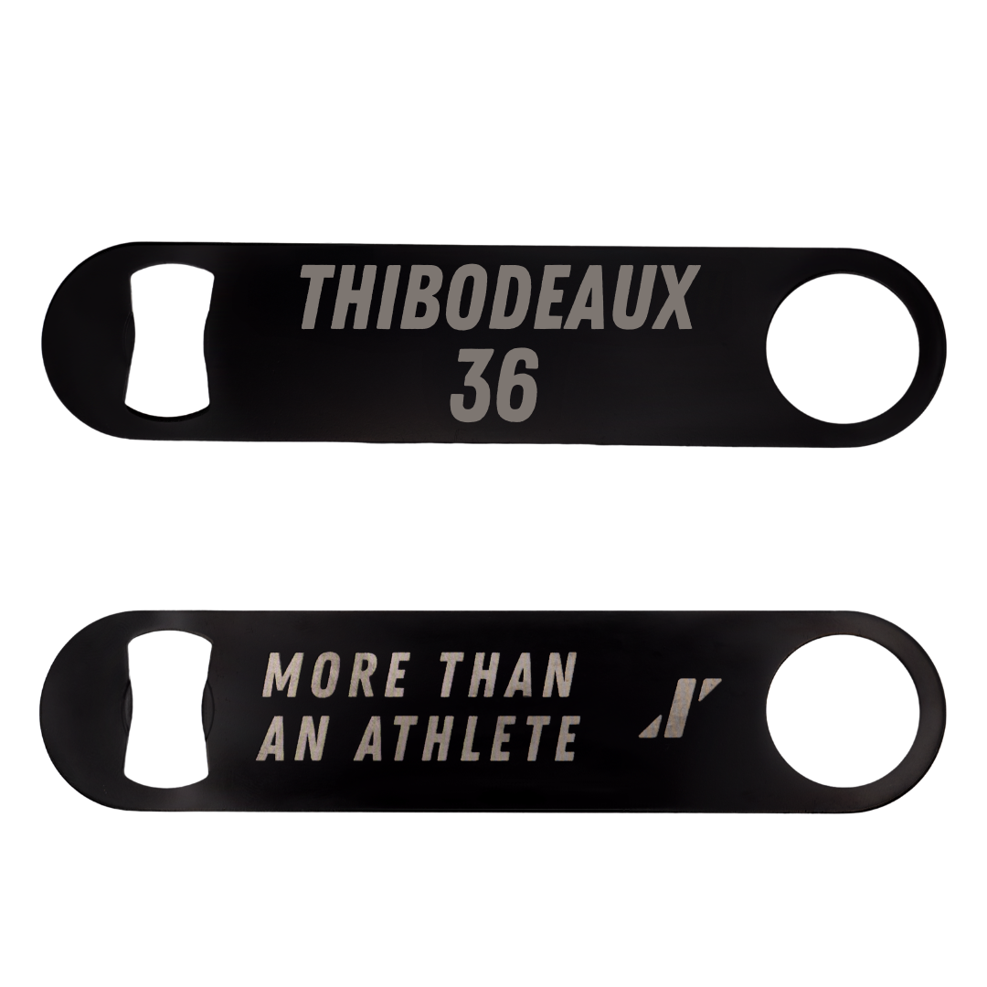 Henderson State University Football Black Bottle Opener - #36 Eric Thibodeaux