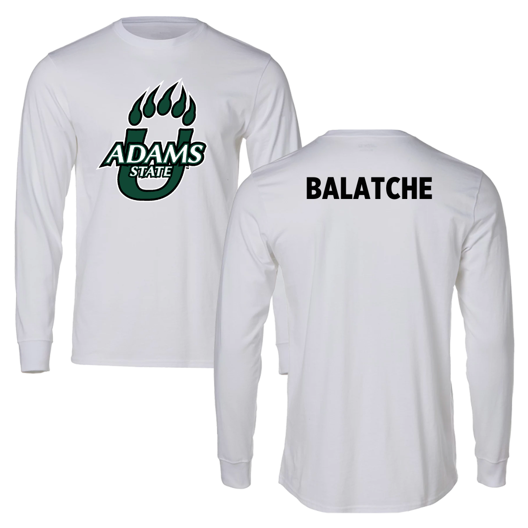 Adams State University Basketball White Long Sleeve - Duncan Balatche