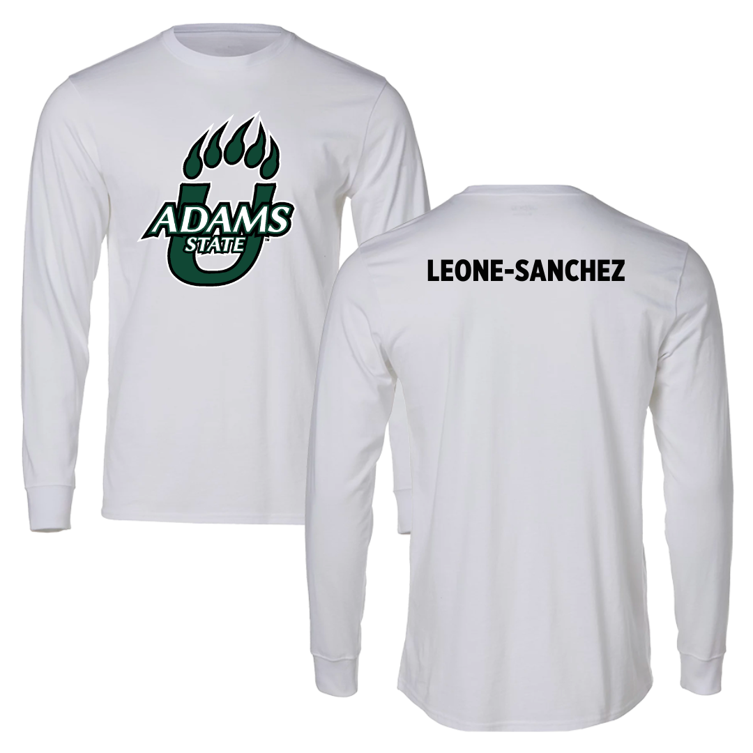 Adams State University Voleibol Blanco Manga Larga - Sierra Leona-Sánchez